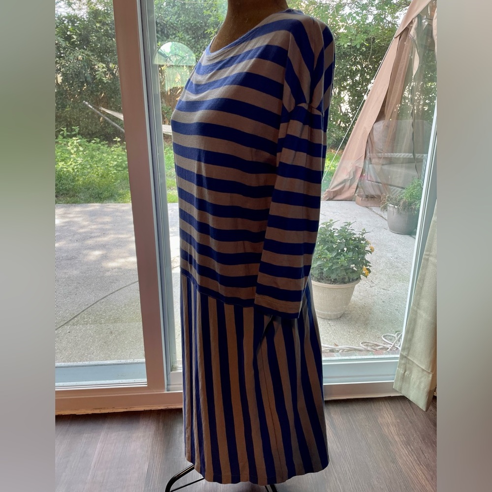 Gudrun Sjoden striped dress, size XS.